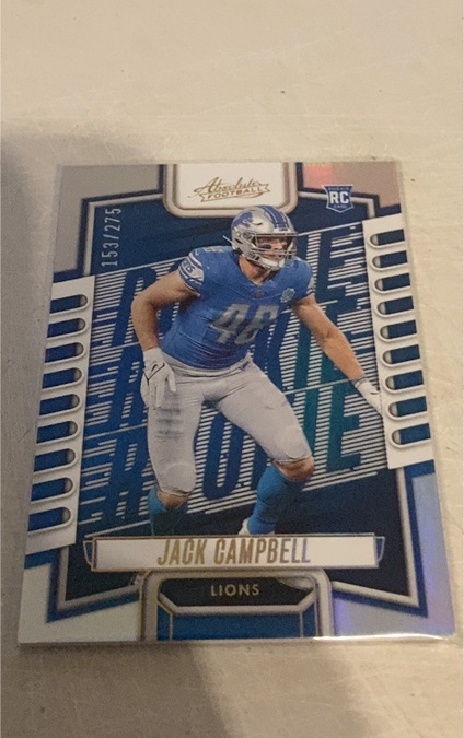 2023 Panini Absolute Football #154 Jack Campbell — front