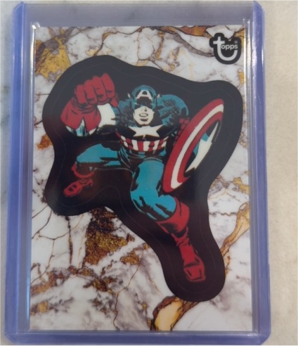 2025 Topps Marvel Comic Book Heroes 1976 Captain America #31 — front