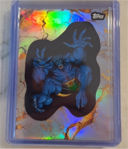 2025 Topps Marvel Comic Book Heroes 75th - REFRACTOR #104 Beast — front