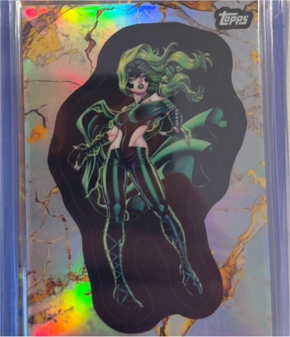 2025 Topps Marvel Comic Book Heroes 1975 Golden Anniversary #131 Polaris — front