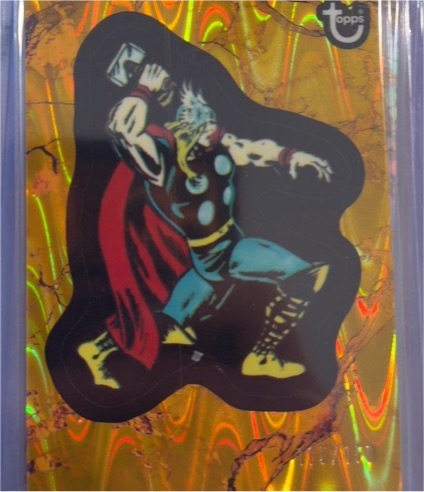 2025 Topps Marvel Comic Book Heroes 1975 Golden Anniversary #54 Thor — front