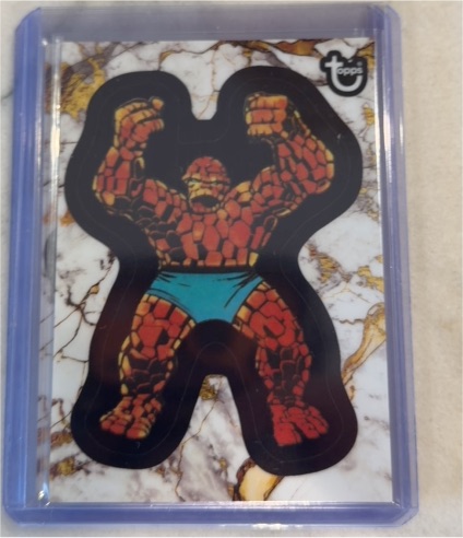 2025 Topps Marvel Comic Book Heroes #52 The Thing — front