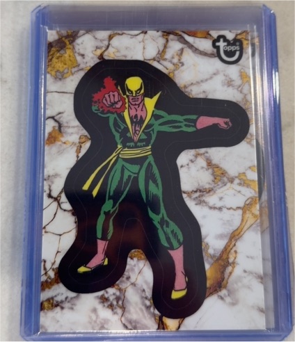 2025 Topps Marvel Comic Book Heroes 1975 #12 Iron Fist — front