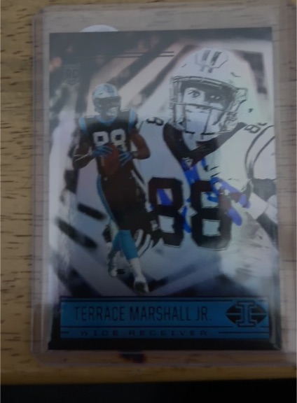 2021 Panini Illusions #76 Terrace Marshall Jr. — front