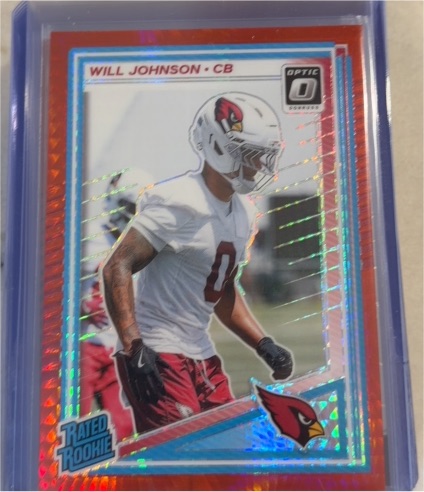 2025 Panini Donruss Optic #247 Will Johnson — front