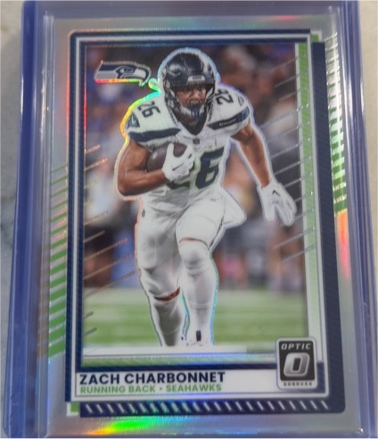 2025 Panini Donruss Optic #69 Zach Charbonnet — front