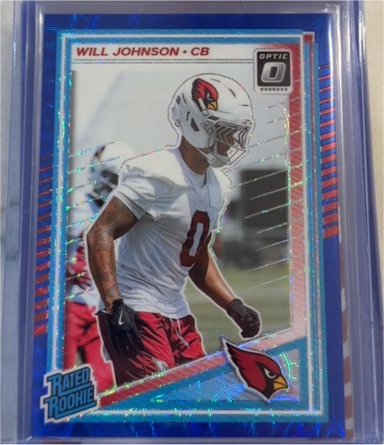 2025 Donruss Optic #247 Will Johnson — front