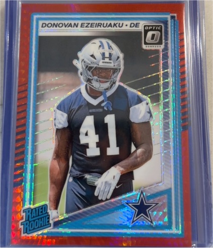 2025 Donruss Optic #230 Donovan Ezeiruaku — front