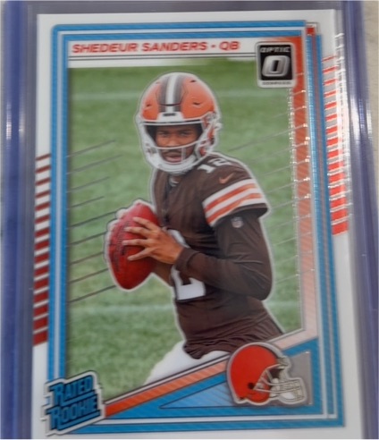 2025 Donruss Optic #203 Shedeur Sanders — front