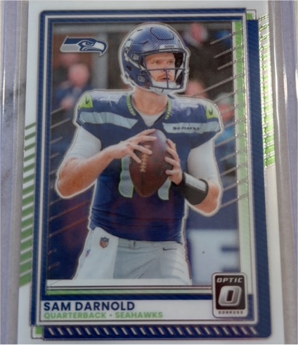 2025 Panini Donruss Optic #186 Sam Darnold — front