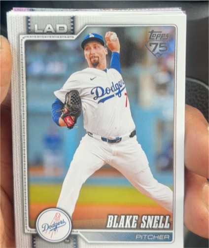 2026 Topps Series 1 #340 Blake Snell — front