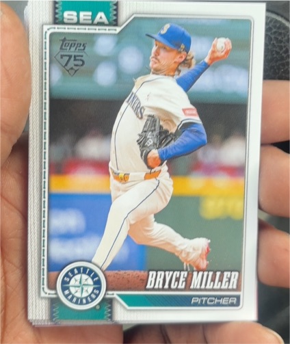 2026 Topps #331 Bryce Miller — front