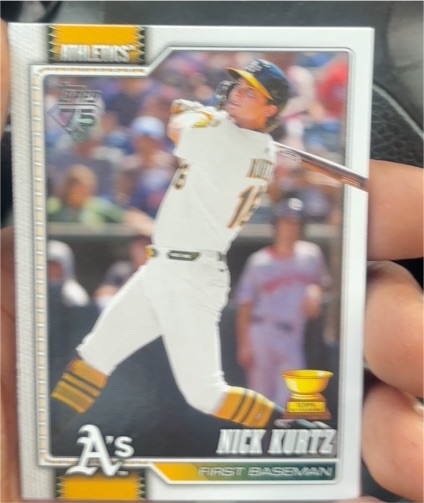 2026 Topps Series 1 #97 Nick Kurtz — front