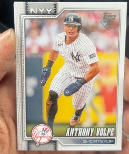 2026 Topps Series 1 #308 Anthony Volpe — front