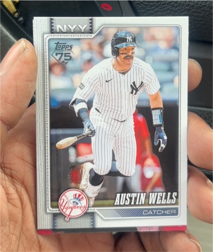 2026 Topps Series 1 #220 Austin Wells — front