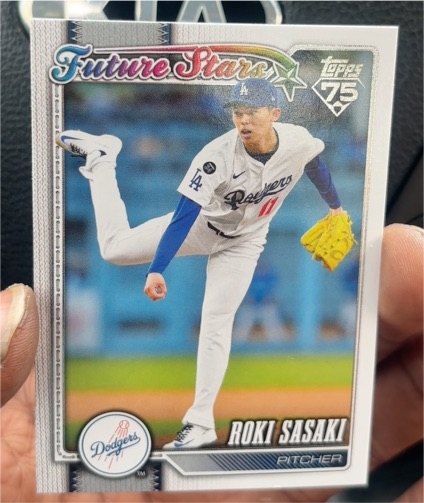 2026 Topps Series 1 #66 Roki Sasaki Future Stars — front
