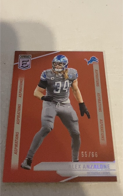 2024 Panini Donruss Elite Aspirations #55 Alex Anzalone — front