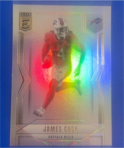 2025 Panini Donruss Elite #19 James Cook — front