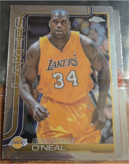 2025-26 Topps Chrome #242 Shaquille O'Neal — front