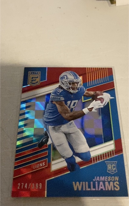 2022 Panini Donruss Elite #274 Jameson Williams — front