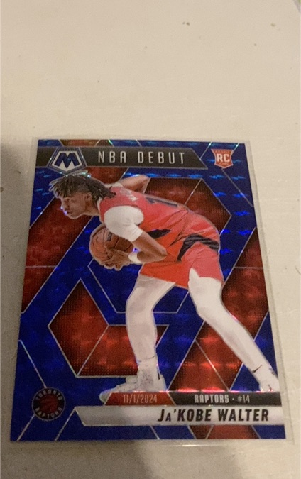 2024-25 Panini Mosaic NBA Debut #253 Ja'Kobe Walter — front