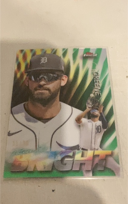 2024 Topps Finest Future So Bright #FSB-17 Riley Greene — front