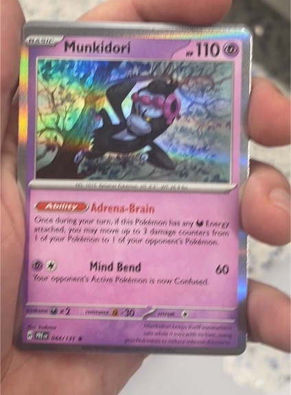 2024 Pokémon SV06: Twilight Masquerade #095 Munkidori — front