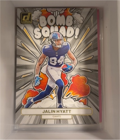 2023 Donruss Bomb Squad #BS-19 Jalin Hyatt — front