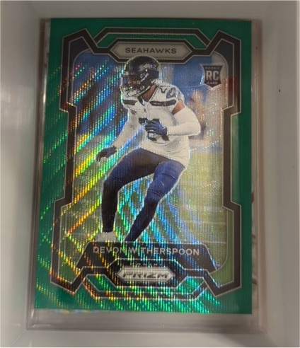 2023 Panini Prizm #389 Devon Witherspoon — front