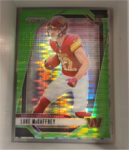 2024 Panini Prizm #367 Luke McCaffrey — front