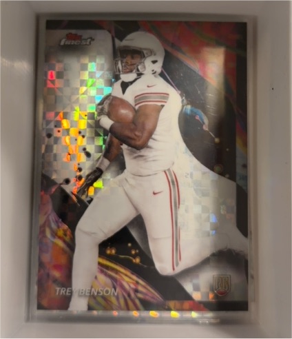 2024 Topps Finest #176 Trey Benson — front