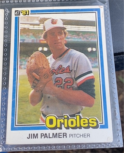 1981 Donruss #353 Jim Palmer — front