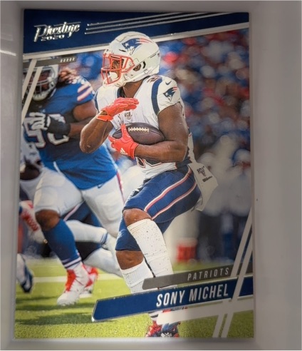 2020 Panini Prestige #134 Sony Michel — front