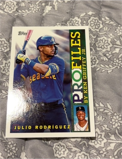 2026 Topps Profiles #TP-21 Julio Rodriguez — front