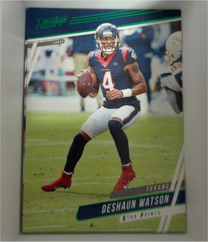 2020 Panini Prestige #187 Deshaun Watson — front