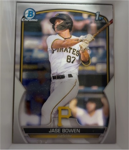 2023 Bowman Chrome Prospects #BCP-146 Jase Bowen — front