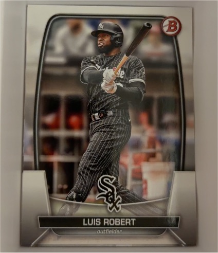 2023 Bowman #17 Luis Robert Chicago White Sox — front
