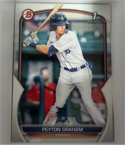 2023 Bowman #BP-57 Peyton Graham — front