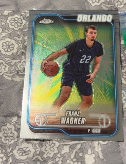 2024-25 Topps Chrome #93 Franz Wagner — front