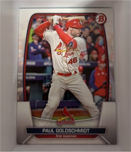 2023 Bowman #71 Paul Goldschmidt — front