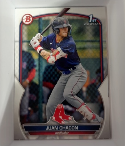 2023 Bowman #BP-105 Juan Chacon — front
