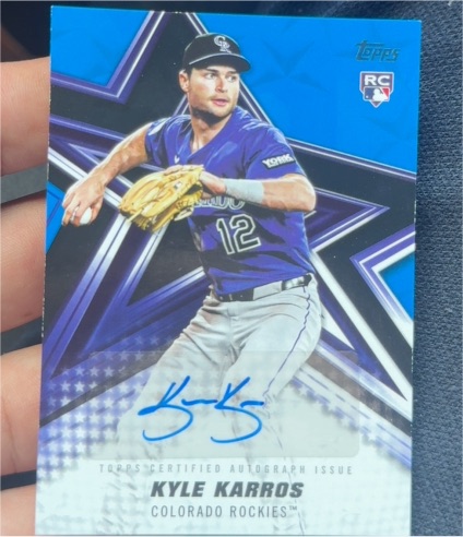 2026 Topps Series 1 Baseball Stars #BSA-KK Kyle Karros — front