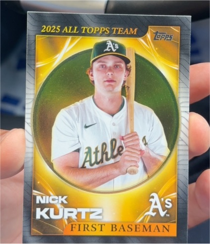 2026 Topps Series 1 #ATT-2 Nick Kurtz — front