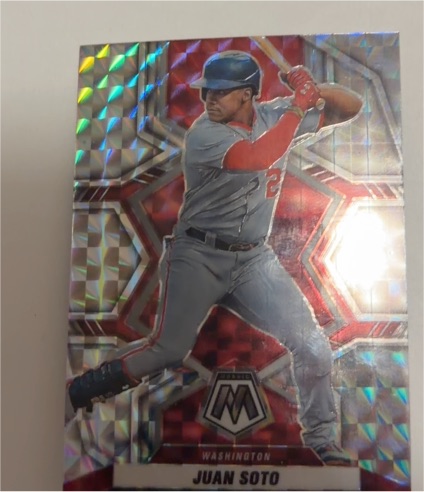2022 Panini Mosaic #127 Juan Soto — front