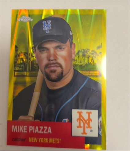 2022 Topps Chrome Platinum Anniversary #240 Mike Piazza — front