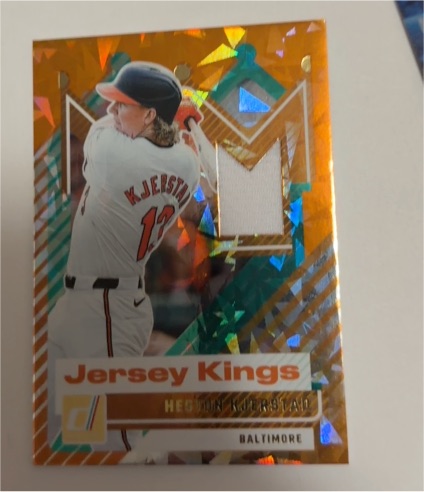 2025 Panini Donruss Jersey Kings #JK-HK Heston Kjerstad — front