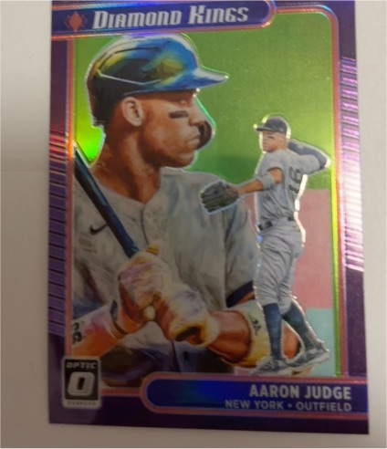 2021 Panini Donruss Optic Diamond Kings #2 Aaron Judge — front