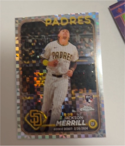 2024 Topps Update #US169 Jackson Merrill — front