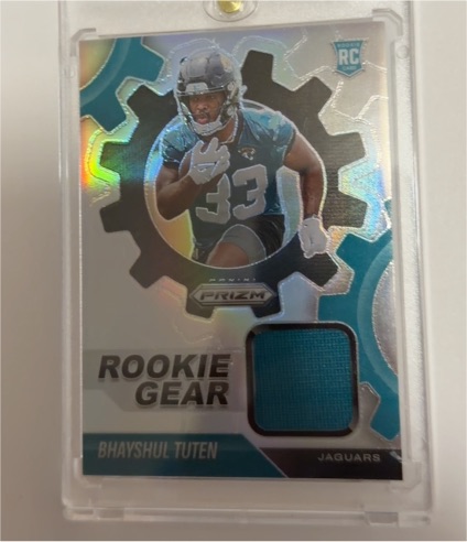 2025 Panini Prizm #RGR-BTN Bhayshul Tuten — front