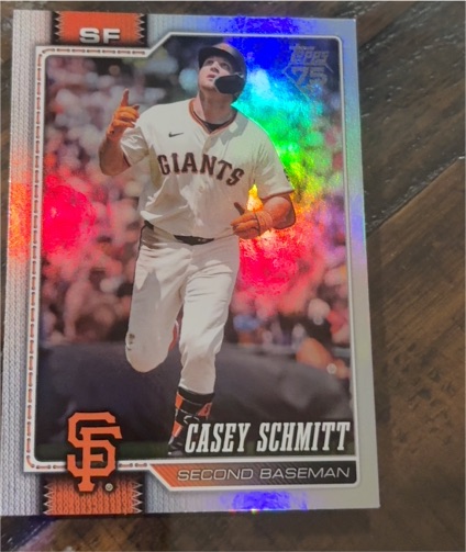 2026 Topps Series 1 #57 Casey Schmitt — front